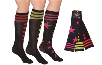 Wholesale Women's Tube Sock's 3-Pair Pack (60 Packs)