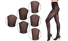 Wholesale Isadora Fashion Textured Tight With Size Options (120 Pack)