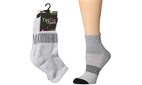 Wholesale Women's 3 Pack Cushioned Quarter Sock (60 Packs)