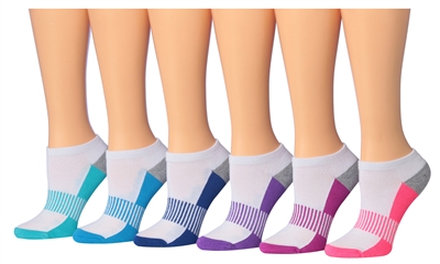 Wholesale Women's 3 Pack Cushioned Quarter Sock (60 Packs)