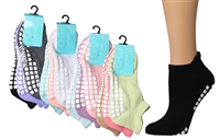 Wholesale Women's Yoga Ankle Socks (60 Packs)
