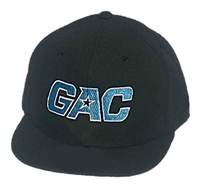 Richardson Fitted Hat with GAC Logo - Black