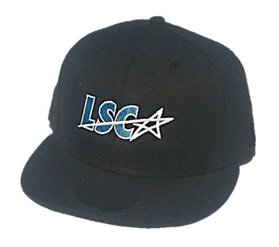 Richardson Fitted Hat with New LSC Logo - Black