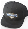 Richardson Fitted Hat with Southland Logo - Black