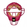 WILSON DYNA-LITE STEEL PINK UMPIRE MASK