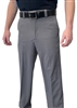 Smitty Men's "Non-Expander Waistband" 4-Way Stretch Flat Front Plate Pants - Grey