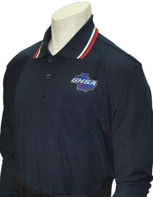 GHSA SMITTY LONG SLEEVE DYE-SUBLIMATED UMPIRE SHIRT