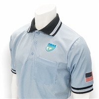 Smitty Carolina Blue FHSAA Embroidered Baseball Short-Sleeve Umpire Shirt