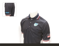 Smitty Navy FHSAA Dye Sublimated Softball Short-Sleeve Umpire Shirt