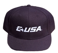 RICHARDSON FITTED HAT WITH "Conference USA" Logo- Black