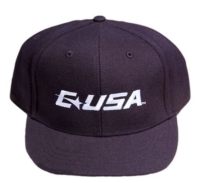 RICHARDSON FITTED HAT WITH "Conference USA" Logo- Black