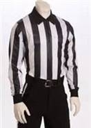 Smitty 2" Stripe Elite Performance Heavyweight Long-Sleeve Referee Shirt