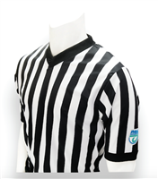 FHSAA "BODY FLEX" Basketball Dye Sublimated 1" V-Neck Referee Shirt