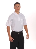 Smitty White Volleyball Shirt with Pocket
