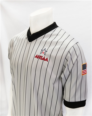 AHSAA Smitty Gray w/Black Pinstripes V-Neck