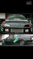 4 Door Civic Drag Wing