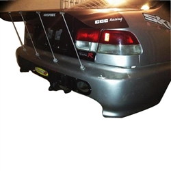 96-00 civic Coupe Carbon Wrapped Drag Wing