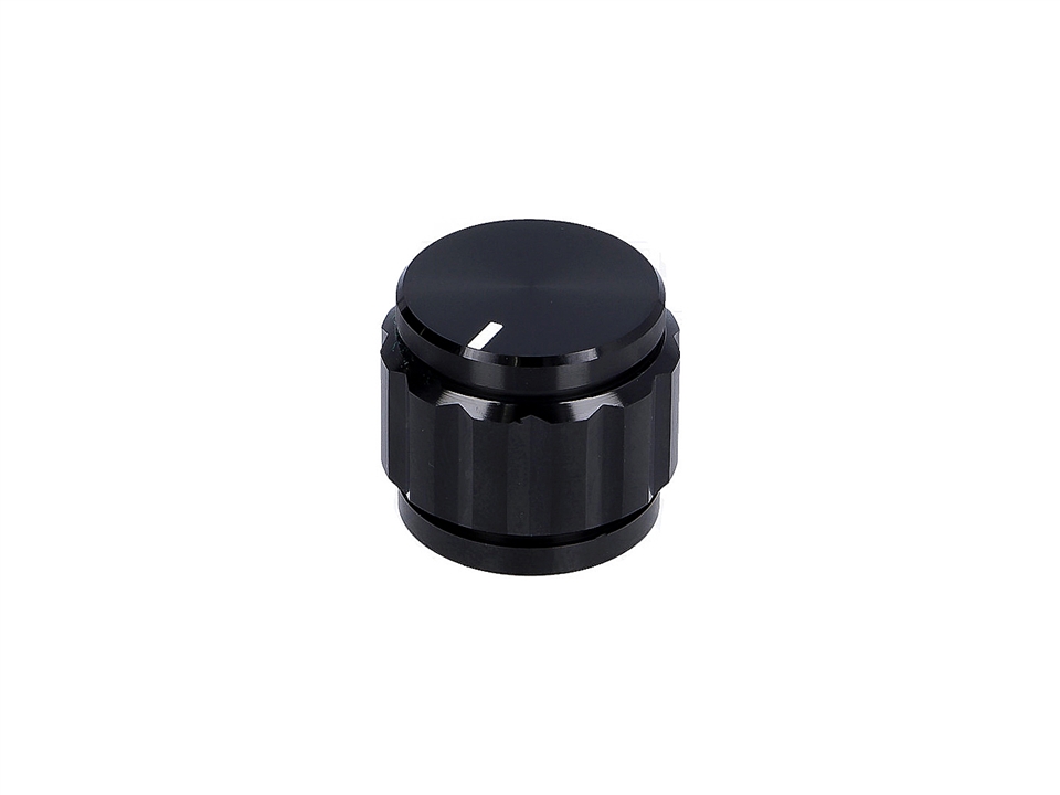 Aluminum Knob - Black