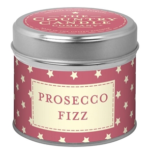 Stars Candle in Tin - Prosecco Fizz