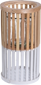 Round Wooden Lantern