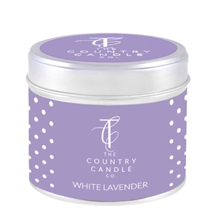 Polka Dot Candle in Tin - White Lavender