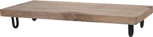 Mango Wood Serving Board With Legs