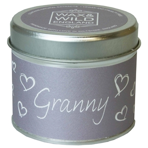 Wax & Wild Candle in Tin - Granny