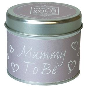 Wax & Wild Candle in Tin - Mummy To Be