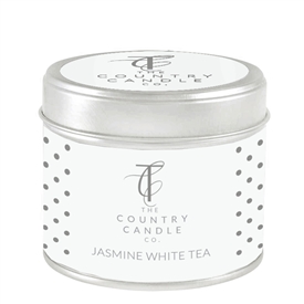 Stars Candle in Tin - Jasmine White Tea