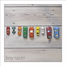 Toy Car Boy Racer Card 16cm