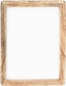Chunky Wooden Photo Frame 20cm