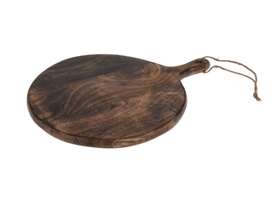 Mango Wood Plate Oval 40cm