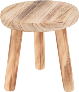 Natural Wood Table 20cm