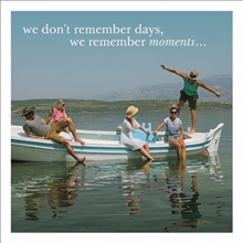 Remember Moments Card 16cm