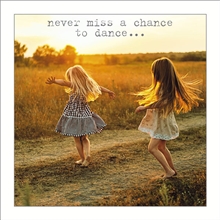 Chance To Dance Card 16cm