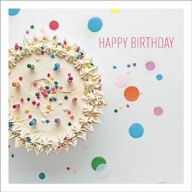 Birthday Cake Card 16cm
