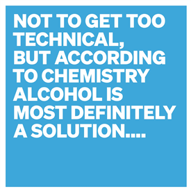 Chemistry Alcohol Card