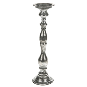 Marrakech Silver Candle Holder 43cm