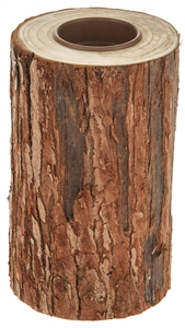Medium Rustic Round Solid Log Tealight Holder