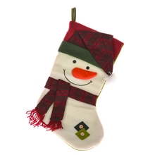 Padded Snowman Stocking 45cm