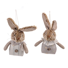 REDUCED Cute Mini Rabbit Hanger 2 Asst