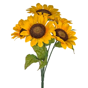 DUE JAN Sunflower Bunch 42cm