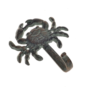 Wall Mounted Crab Hook 13cm