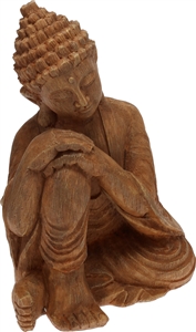 Sitting Polystone Buddha Statue