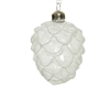 Hanging Frosted Glass Acorn