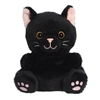 Palm Pals Plush Teddy - Twilight Black Cat 13cm