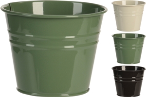 3asst Metal Flowerpot