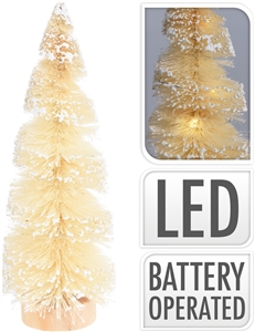 Large LED Brush Texture Tree 25cm