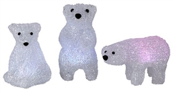 Acrylic Polar Bear LED Polar Bear