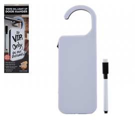 Light Up White Board Door Hanger